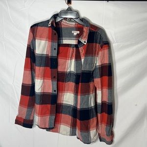 Men’s Orange/Blue/White Flannel. Great condition